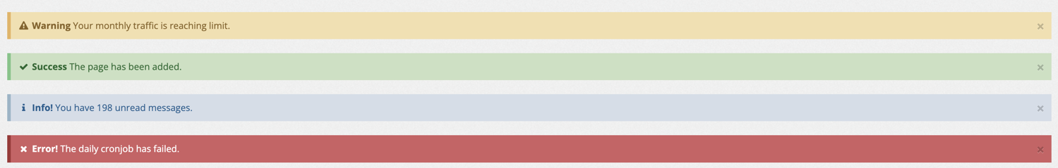 Message Component