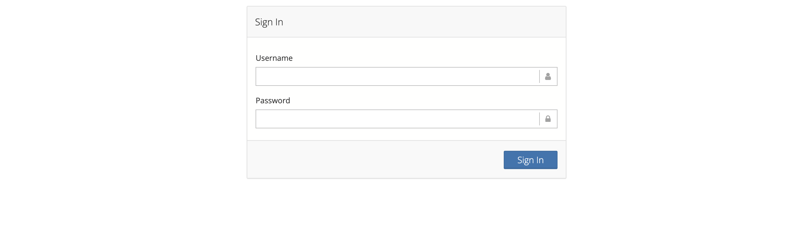 Authentication Form