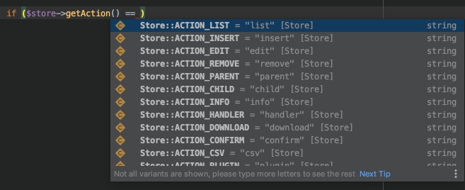 Response setType